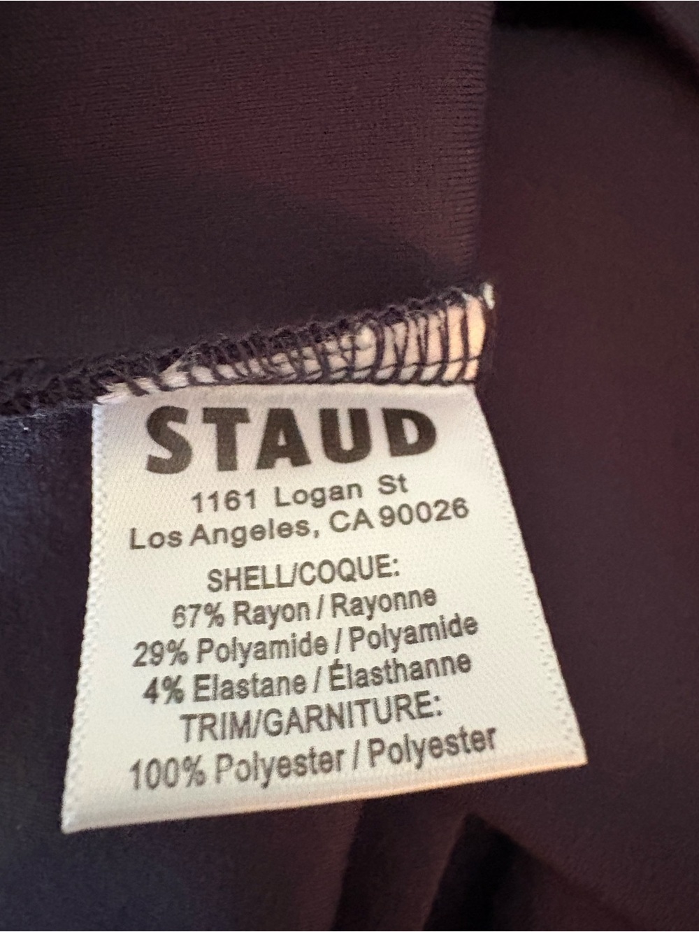 STAUD Hawthorne dress - NWT Size L $345 - Picture 12 of 14